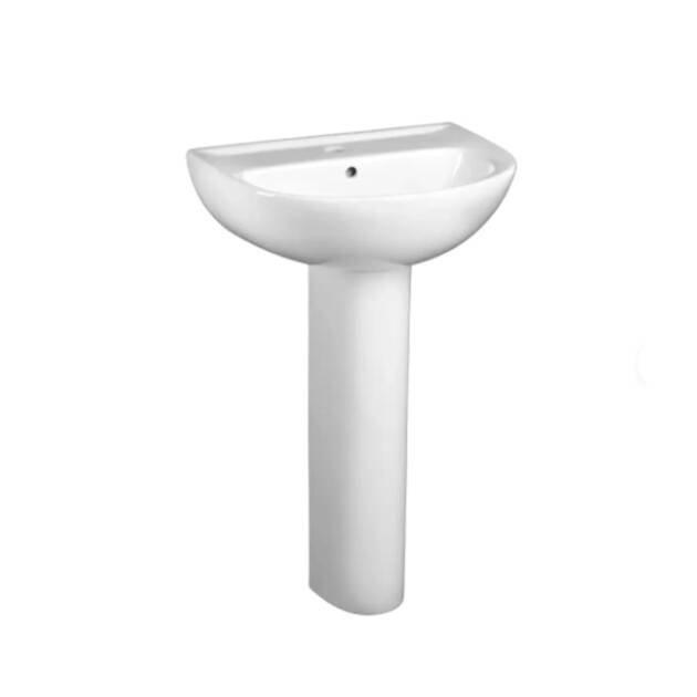 24-Inch Evolution Center Hole Pedestal Sink