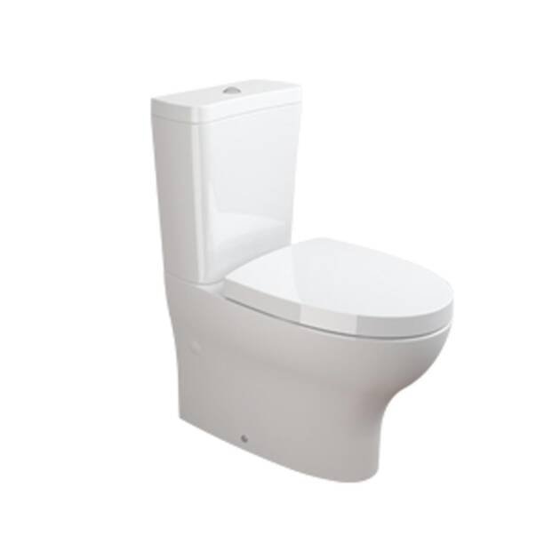 Close-Coupled Back-to-Wall Toilet 64 D/O – Dual Outlet, Modern Floor-Mounted Design