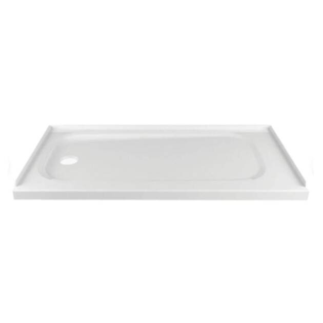 Passage 60×32-Inch Low Threshold Shower Base – Left Hand Drain