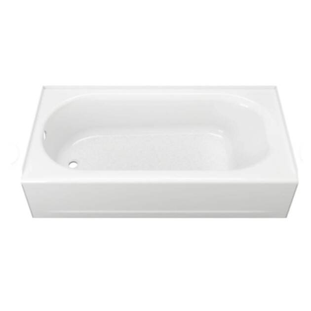 Princeton® Americast® 60 x 30-Inch Integral Apron Bathtub With Left-Hand Outlet