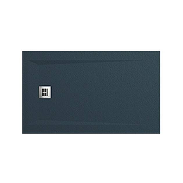 ROCKS Self-Standing Shower Tray – 1500x900 mm, Anthracite, Anti-Slip