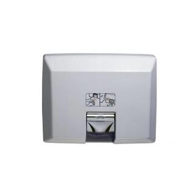 AirCraft® Recessed Automatic Hand Dryer – Model B-750 (ADA Compliant, White Enamel)