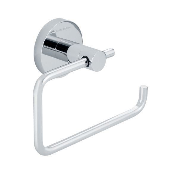 Dual-Use Toilet Roll Holder & Towel Rail – Sleek Wall-Mounted Design