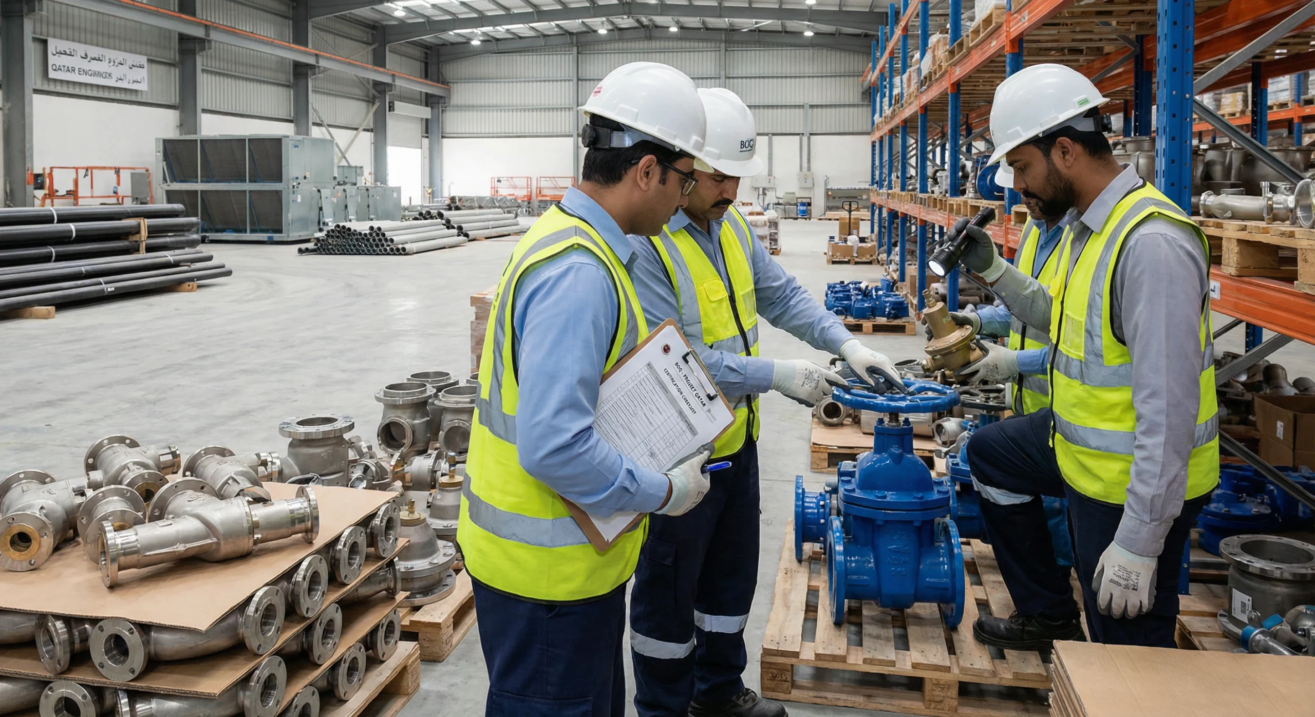 Certified Plumbing Materials for Government and Industrial Projects in Qatar - Deluxe Plumbing Supplies