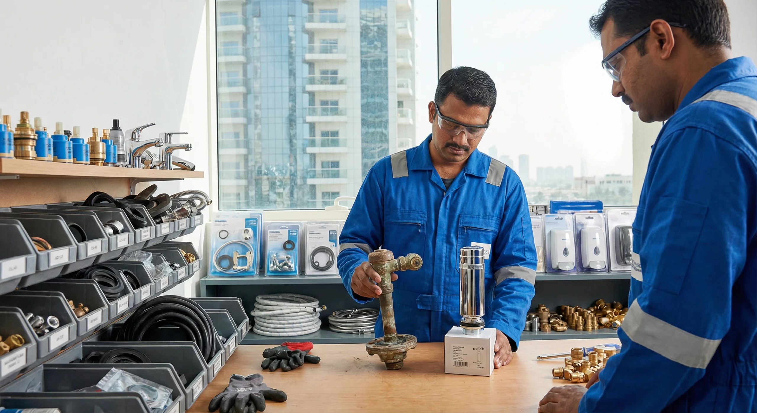 plumbing replacement parts for facility management teams in Qatar - Deluxe Plumbing Supplies