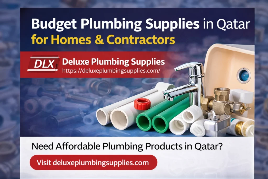 Budget Plumbing Supplies in Qatar - Deluxe Plumbing Supplies
