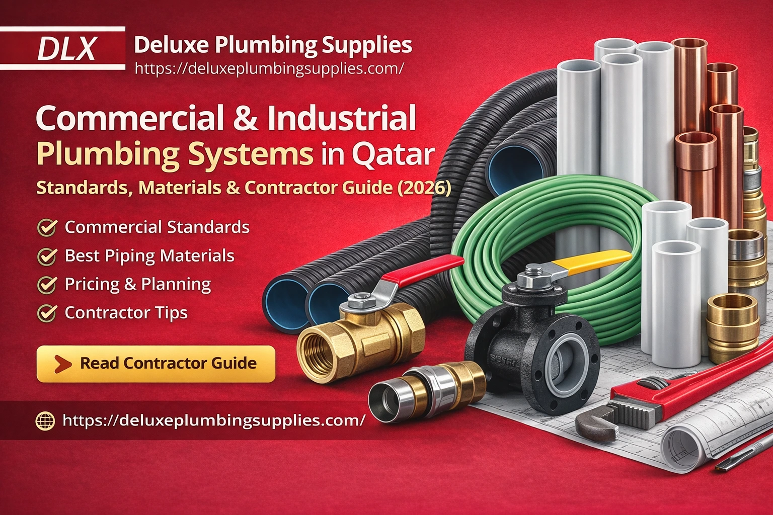 Commercial & Industrial Plumbing Systems in Qatar