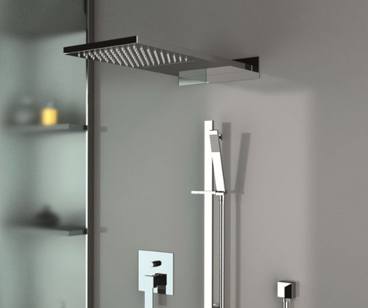 Square Line Shower Kit