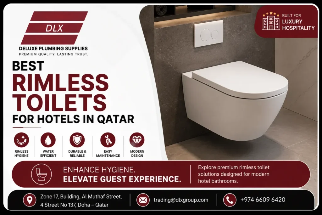 Best Rimless Toilets for Hotels in Qatar 2026