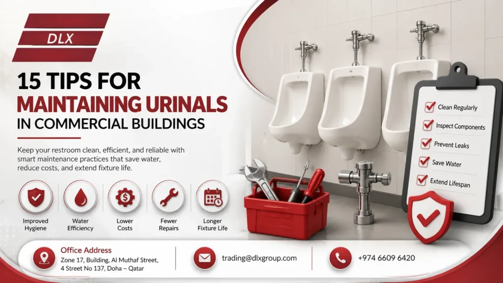 15 Tips for Maintaining Urinals in Commercial Buildings