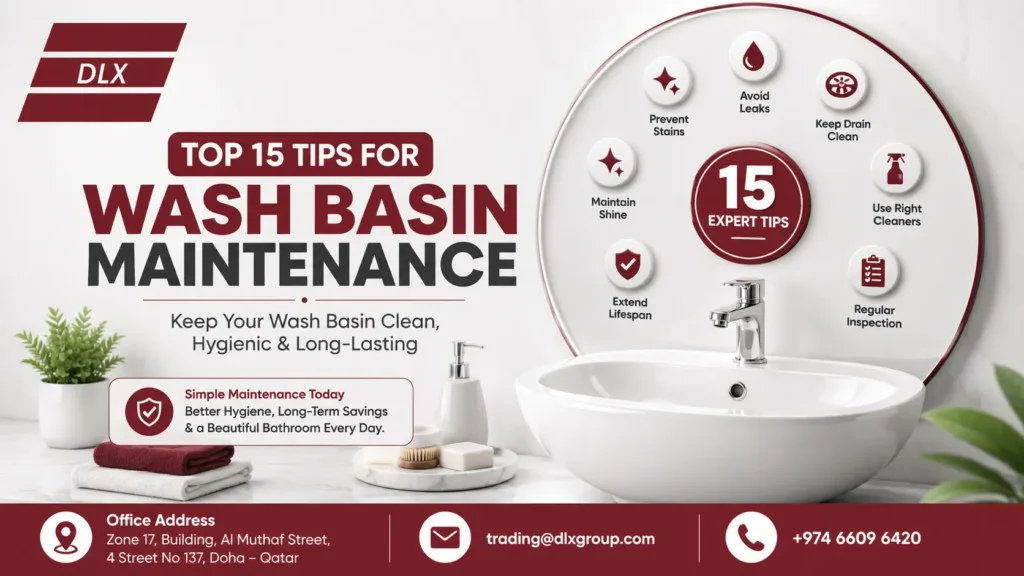Top 15 Tips for Wash Basin Maintenance | Deluxe Plumbing Supplies