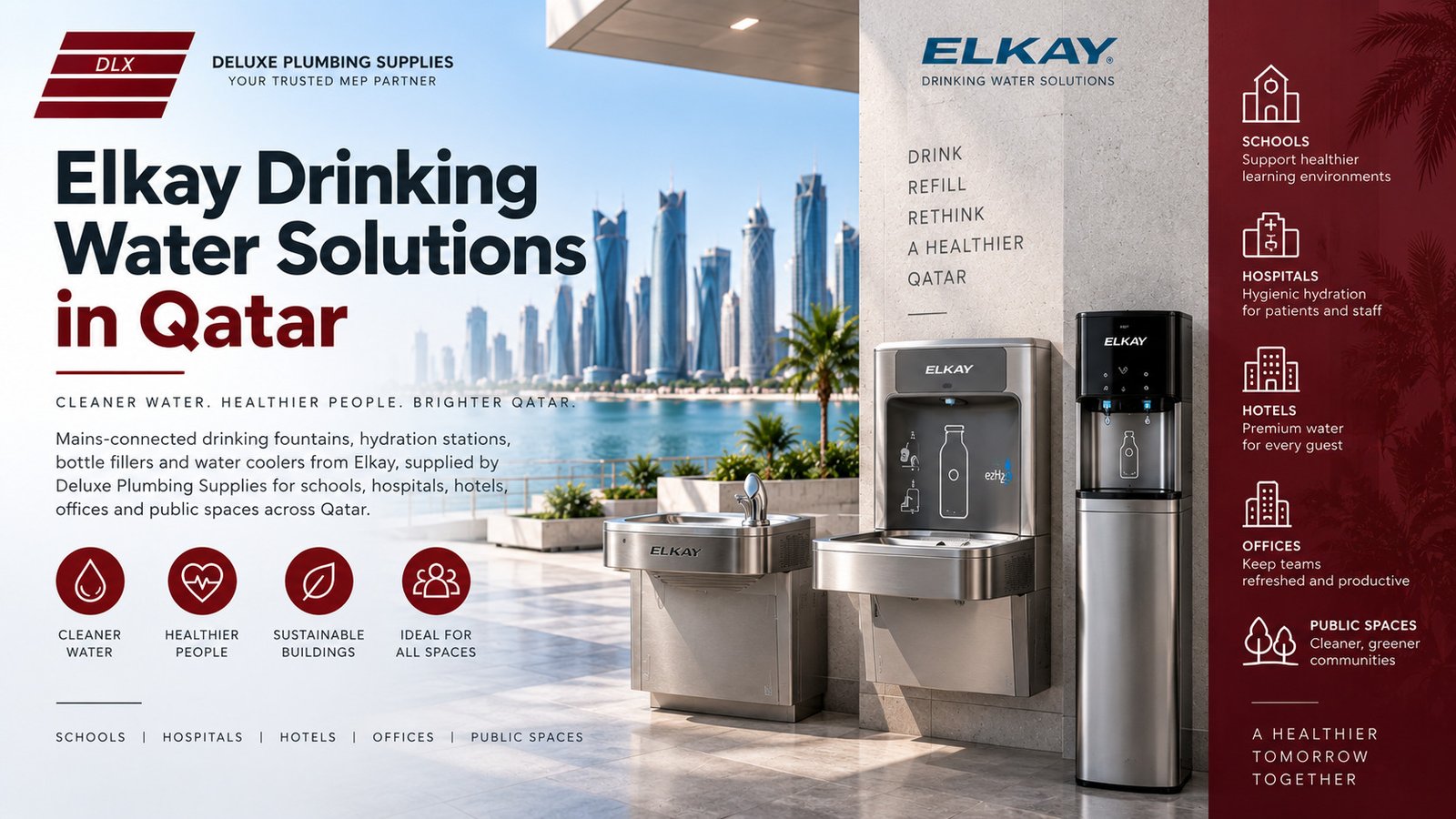 Elkay Drinking Water Solutions in Qatar