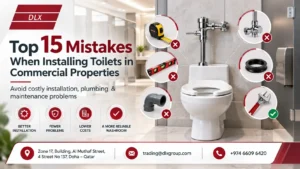 Top 15 Mistakes When Installing Toilets in Commercial Properties