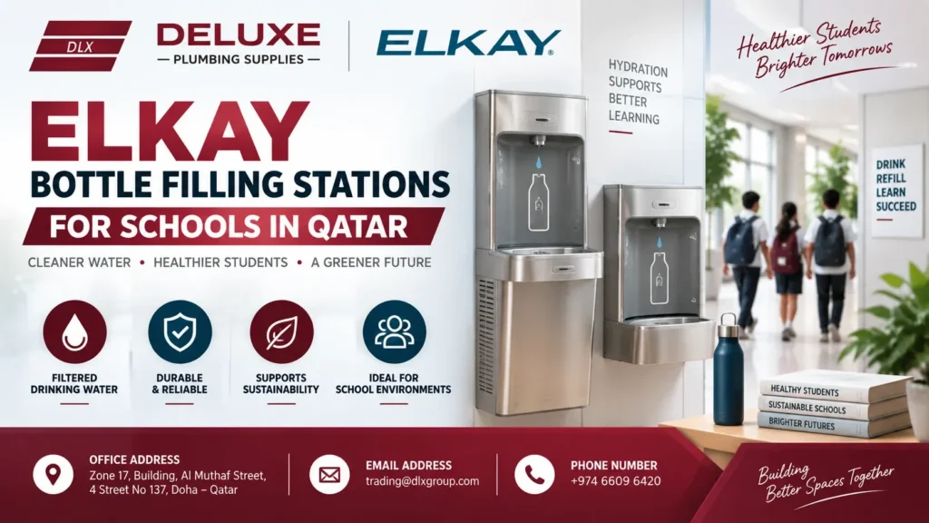 Best Elkay Bottle Filling Stations for Schools in Qatar