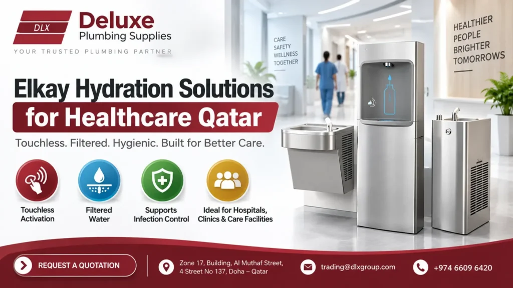 Elkay Hydration Solutions for Healthcare Qatar