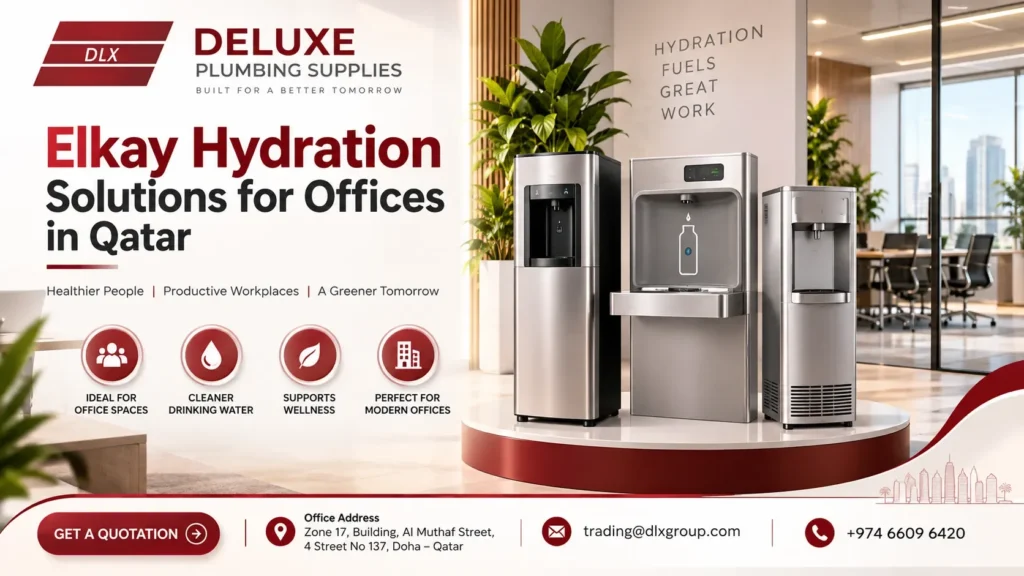 Elkay Hydration Solutions for Offices in Qatar